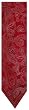 Men's Donald Trump Signature Collection Necktie Neck Tie Silk Red and Silver