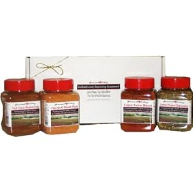 Seafood Lovers Seasoning Gift Set with FREE Cook Book by Candy Crate