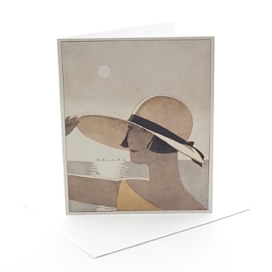 V&A Sur La Digue Greeting Card