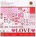 Martha Stewart Paper Pad 12x12 Valentine's Day