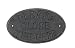 Rustic Cast Iron Door Fence Sign PLEASE CLOSE THE GATE