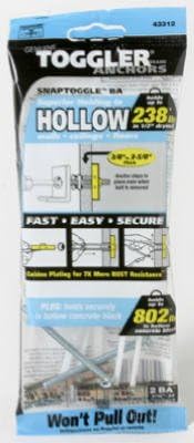 2PK 3/16-24 BA Anchor (Pack of 10)