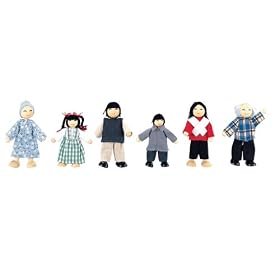 Click here to buy Maxim 6 Pc Family Dolls Asian by Maxim Enterprises.