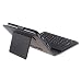 Portfolio Book Cover Carrying Case with Built in Bluetooth Keyboard for Samsung Galaxy Tab 7