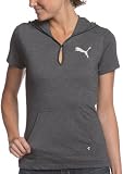 Puma Womens Short Sleeve Lightweight Heathered Hoody