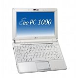 Asus EEEPC1000H-W030X Mini Notebook 10" VGA Intel Atom 1.6G Lecteur carte SD / MMC Webcam 1,3 Mpix Wifi Bluetooth 1024 Mo HDD 160 Go Blancpar Asus