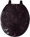 Trimmer Marblized Molded Wood Toilet Seats