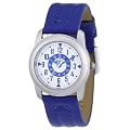 Scout - 280306001 - Montre Enfant - Gar�on - Quartz analogique - Bracelet Cuir Bleu - Boitier Acier