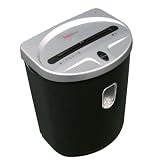 SIMPLYSHRED SG-812S 5.5 Gallon Capacity 10-SHEET QUIET STRIP CUT PAPER SHREDDER (Shreds Credit Cards, Staples)
