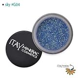 Itay Beauty Mineral cosmetic face and body glitter Color Sky G04