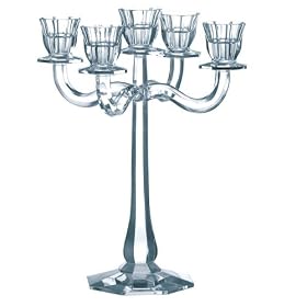 Nachtmann Ravello 5-Armed Lead Crystal Candleholder