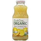 Santa Cruz Juice, Lemon, 100% Organic, 16 oz