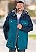 Boulder Creek by KingSize Men's Big & Tall Colorblock Expedition Parka