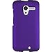 For Motorola Moto X Phone Rubberized Hard Snap On Cover Case Dark Purple Accessory