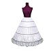 Adjustable New 4 Hoop bone Civil War costume RENAISSANCE SCA crinoline slip
