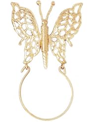 Dazzlers Solid 14k Gold Butterfly Holder Charm Pendant Available in three colors from jewelsberry (weights: 6.5 grams only)