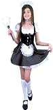 Child's French Maid Costume (Size: Medium 8-10)