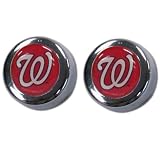 MLB Washington Nationals License Plate Screw Cap