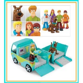 Scooby Doo 5-pack Figures & Mystery Machine Van