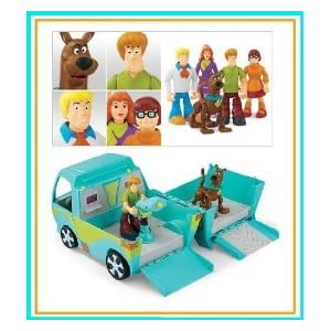 Scooby Doo 5-pack Figures and Mystery Machine Van by 