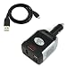 EZOPower 75W Car Power Inverter 12V-110V with USB Charging Port -1A + Micro USB Data Cable for Kindle Fire, Touch, Ebook, iPad, Laptop, Notebook, Netbook, Cell Phone, Smartphone, Blackberry, iPhone, and other small electrical devices