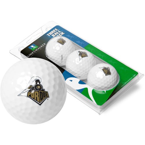 Purdue Boilermakers Ncaa 3 Golf Ball Sleeve Pack
