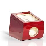 Steinhausen Single Plus Automatic Watch Winder Cherry-Wood