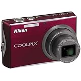 Nikon Coolpix S710 14.5MP Digital Camera with 3.6x Wide Angle Optical Vibration Reduction (VR) Zoom (Deep Red)