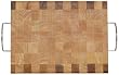 Wood Small Rectangle Cutting Board Tray 12" x 16"