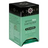 Stash Premium Green Tea Sampler, Variety Pack of Six Flavors, Tea Bags, 18-Count Boxes (Pack of 6)