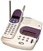 Northwestern Bell 39285-1 900MHz Cordless Phone with Clock/Radio, Dual Alarm, Call Waiting Caller ID (White)