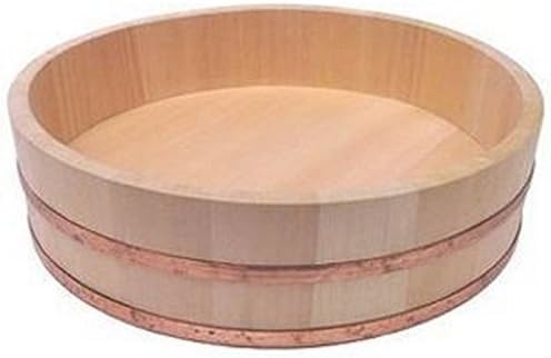 Hangiri Wooden Sushi rice Bowl by Orit