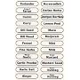 96-Piece Spice Label Set
