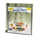 Amazing Design a Seder Plate Fun & Educational-Includes 1 Plastic Seder Plate 12