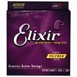Elixir Extra Light Polyweb Acoustic Guitar Strings