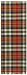 Durable Hand Woven 100% Cotton Colorful Blue Plaid Table Runners 12x72 Inches Set of Two