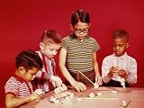 Four Boys Playing With Tinker Toy Building Set Photographic Poster Print by H. Armstrong Roberts, 30x40