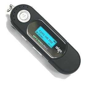 AIGO UM-A203 512MB MP3 Player - Black