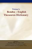 Books : Websters Bemba - English Thesaurus Dictionary