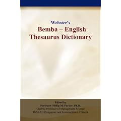 Websters Bemba - English Thesaurus Dictionary