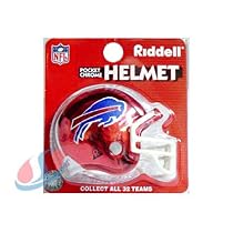 Buffalo Bills Chrome Pocket Pro NFL Helmet