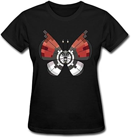 YJECM High Quality Vivillon Pokeball Pattern Cotton Short Sleeve T Shirt For Women's