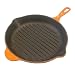 Le Creuset Cast Iron Round Grillit, Volcanic, 26 cm