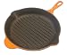Le Creuset Cast Iron Round Grillit, Volcanic, 26 cm