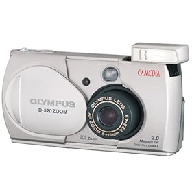 Olympus Camedia D-520 2MP Digital Camera w/ 3x Optical Zoom