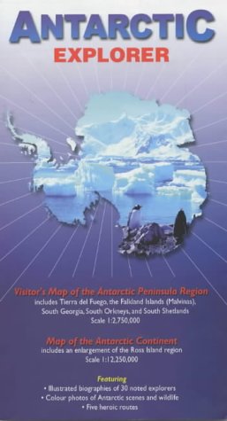 Antarctic Explorer Map by Ocean Explorer (Ocean Explorer Maps)