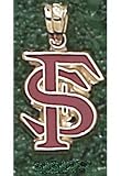 Anderson Jewelry Florida State Seminoles 1/2 Enamel Gold Charm