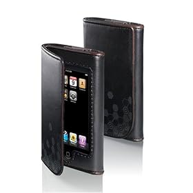 Belkin iPod Touch Leather Folio - Black/Chocolate