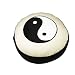 Meditation Cushion - White and Black, with Yin Yang Symbol ( 908012)
