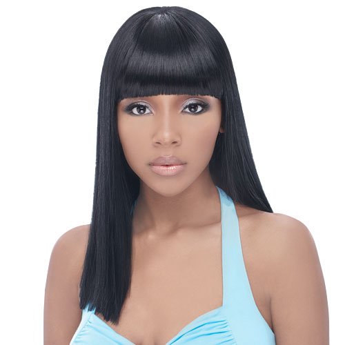 Synthetic Hair Half Wig OUTRE Quick Weave Cap Brie Color 1B